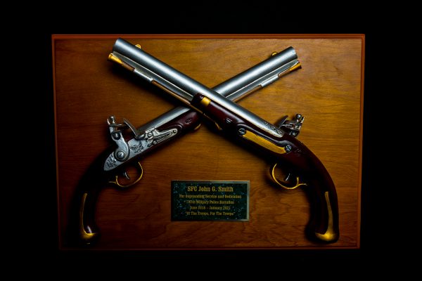 Harper's Ferry Pistol Wall Mounted Award