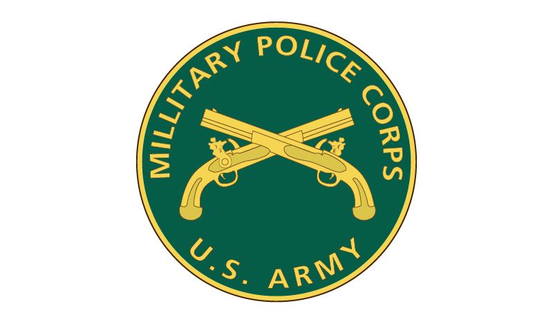 US Army Military Police Branch Plaque